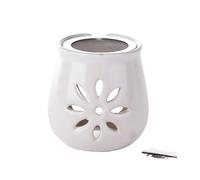 NKlaus 15812 - Brûleur d'encens en argile avec tamis - Avec tamis - 8,5 x 8 cm