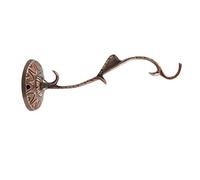 NKlaus 17cm long support mural laiton bronze crochet lampe à huile support lanterne lampes tous temps travail manuel crochet mural 2189