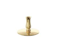NKlaus 1x Porte-Bougie Laiton doré Chandelier Bougies rituelles Fines en Cire d'abeille jusqu'à Ø6,7mm Chandelier Mariage 6731