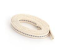 NKlaus 3 mètres 7mm 100% Coton Naturel Mèche Plate à torons Mèche Lanterne pour brûleur à Huile avec pétrole purifié 1292