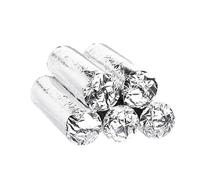 NKlaus 5 Rouleau de Charbon de Bois Ø 33mm - 50 Pastilles à Allumage Rapide Automatique - Naturel pour Shisha - Allume-Rapide de Grèce 1115