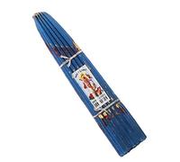 NKlaus Bougie rituelle Jérusalem 33 bougies bleu 39127