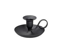 NKlaus Chandelier Classique Fer Noir Bougeoir Hauteur 5cm pour Bougies Ø2cm Bougeoir 10892