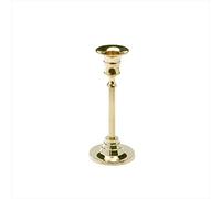 NKlaus Chandelier Hauteur 16cm Chandelier Laiton Or Brillant pour Bougies pour Bougie de Table Ø 2cm Bougie Tige Moderne Optique Classique Mariage baptême décoration 2876