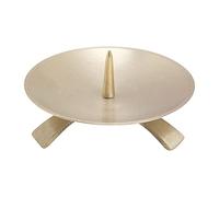 NKlaus Chandelier tripode Ø11,5cm avec épine Grand Laiton doré Chandelier d'autel 10707