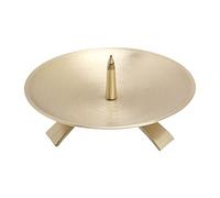 NKlaus Chandelier tripode Ø13,0cm avec épine Grand Laiton doré Chandelier d'autel 10709