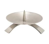 NKlaus Chandelier tripode Ø9,5cm avec épine Grande Laiton nickelé Chandelier Mat 10711