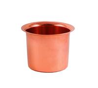 NKlaus Gobelet en cuivre pour rituels Agnihotra, Tryambakam, 5,5 x 7,5 cm | Pour rituels de feu traditionnels et cérémonies