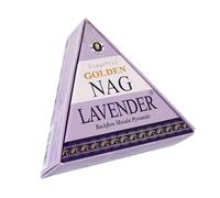 NKlaus Golden Nag Lot de 10 cônes d'encens Lavande Violet