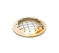 NKlaus Grille en Laiton Ø 49mm pour brûler du Charbon de Bois Grille de Rechange pour résines d'encens Tamis de Rechange pour brûleur d'encens 4042