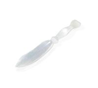 NKlaus Lame Rituelle en Sélénite 30 x 5 cm - Outil Énergétique en Pierre Naturelle pour Décoration Spirituelle, Rituels de Protection, Méditation et Harmonie Vibratoire