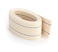 NKlaus Mèche de lampe plate en coton 100 % naturel de 42 mm, pour brûleur à huile, lampe à pétrole purifié