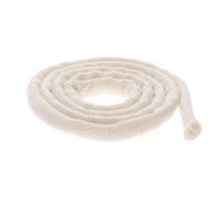 NKlaus Mèche en coton de 9 mm de diamètre - 3 m de long - Mèche ronde de rechange pour torches de jardin, torches en bambou et lampes à huile d'extérieur - Absorbante et tressée - 16528