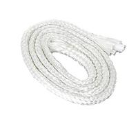 NKlaus Mèche en Fibre de Verre de 3m, Ronde Ø 8mm, pour Lampe à Alcool, Lampe à Huile pour Huile de Lampe purifiée, Huile de Paraffine, mèche permanente, Torche de Jardin, Lampe à pétrole 1250.