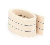 NKlaus Mèche plate en coton naturel 70 mm 100 % mèche de lanterne pour brûleur à huile avec pétrole purifié