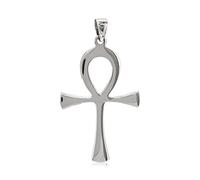 NKlaus Pendentif Ankh Anch Talisman Argent 925 4cm Croix de vie celtique 3862
