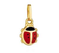 NKlaus Pendentif coccinelle 333 or jaune 8 carats 10x7,5mm femme enfant 14519