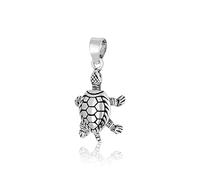 NKlaus pendentif mobile tortue en argent 925 amulette talisman 4305