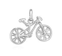NKlaus Pendentif Vélo 925 argent sterling 19x11,5mm Amulette Pendentif Talisman 14564