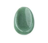 NKlaus Pierre de pouce aventurine 5 x 3,5 cm Pierre de guérison agréable au toucher Équilibre énergétique 14869