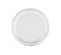 NKlaus Plaque d'encens en acier inoxydable de 12,5 cm, stable et résistante à la chaleur, parfaite pour les cérémonies, les encens et les résines, assure une utilisation sûre et propre 16538