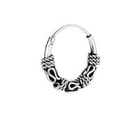 NKlaus Simple 925 ARGENT STERLING Boucles d'oreilles Amica celtique s 12mm 7096