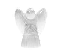 NKlaus Statuette d'ange gardien sculptée à la main - 10 x 8 cm | Pour la méditation, le Reiki