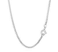 NKlaus véritable argent 925 sterling vénitien chaîne d'argent 42cm 1,40mm 4,9gr 5988