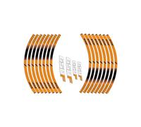 NKLDDE pour CB650F CB 650F CBR650F CBR 650 F Roue De Moto Modifiée Décalcomanie Jante Autocollant Étanche Décalcomanies Décoratives Réfléchissantes