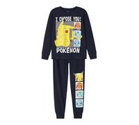 Name It Abel Pokemon Long Sleeve Pyjama Bleu 9-10 Years Garçon