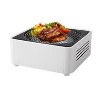 Nkmifeg Barbecue portable au charbon de bois, four compact | Barbecue mobile - Pour la maison, le camping, le jardin, les voyages, l'arrière-cour, les pique-niques, l'extérieur, l'intérieur, la