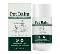Nkmifeg Baume pour Museau Animal - Stick Baume Réparateur d'hiver pour La Peau des Animaux,Crème Hydratante pour Pattes De Chien Sèches Et Gercées - pour Chiot et Petits et Moyens pour Intérieur,