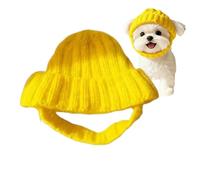 Nkmifeg Bonnet pour Chien,Élastique Doux et Anti-Vent | Bonnet pour Chiens de Petite Taille | pour Halloween, Noël, Thanksgiving, Fête De Photographie, Réunion Familiale Et