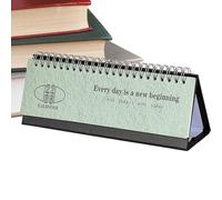 Nkmifeg Calendrier de bureau 2026 - Calendrier mensuel et mensuel motivant - Calendrier mensuel - Pour la planification du bureau à domicile, de la salle de classe, de la salle d'étudiant, de Noël