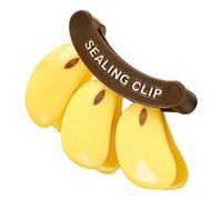 Nkmifeg Clips magnétiques | Pince magnétique en forme de banane, clips de fermeture pour la cuisine - Pour congélateur, garde-manger, collations, céréales, biscuits
