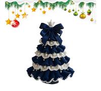 Nkmifeg Kit de crochet pour débutants - Kit de crochet pour sapin de Noël - Kit de tricot pour femmes, hommes, amateurs, collègues, amis, décoration de fête