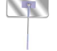 Nkmifeg Mini balai à franges pour petits espaces - Nettoyeur pliable à changer, rotatif à 360 degrés, sans lavage, pour la maison, la cuisine, la salle de bain, le salon, la voiture, le bureau, la