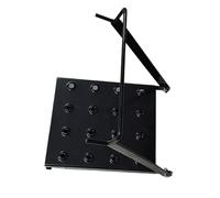 Nkmifeg Plateaux D'Échelle,Outil de Jardin Pliable Anti-Dérapant Réglable - Accessoire pour Marche D Échelle - pour Jardin Extérieur Cour Ferme Patio Réparation Maison Meuble Plafond Garage Atelier