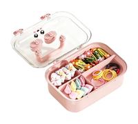 Nkmifeg Range-Accessoires Cheveux - Boîte de Rangement Anti-poussière | Rangement pour Accessoires de beauté,pour Adultes, Coiffeuse, Chambre, Salon Et Table De Maquillage