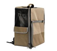 Nkmifeg Siège Auto canin, Sac À Dos Ventral Convertible pour Animal, Siège Auto pour Animal en Respirante Lavable Et Amovible, pour Chat, Petites et Moyennes Races, Voyage en Voiture, véhicule,