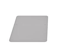 Nkmifeg Support pour tapis d'urine pour chien - Bac à litière en forme de L anti-déversement | Bac à toilettes pour chiot pour petit chien, chat, extérieur, voiture, voyage, voyage en voiture