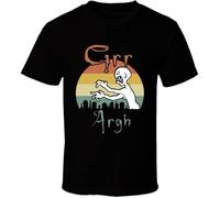NKNSWUUL Buffy The Vampire Vintage GRR Argh Funny T Shirt Black L