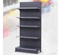 NKSTRWR Rayonnage Commercial pour Supermarché, Présentoir Simple Face pour La Vente Au Détail, Gondole Îlot, Présentoir pour Magasins De Spiritueux(A-Frame,70x42x165cm)