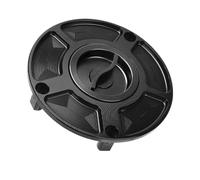 NKURTPC Bouchons de Reservoir Couvercle de Bouchon de réservoir de Carburant pour Moto, adapté pour CFMOTO 450SR 450SS 4500NK 2022 CLX-700 2023 2024 Bouchon d'essence(Black Black)