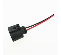 NKURTPC Câble de Frein à Main Étrier de Frein de stationnement arrière pour Audi A6 Q3 2011-2015 Seat Alhambra II, servomoteur, Prise Queue de Cochon à 2 Broches, 1J0937773 Frein câble de Vitesse