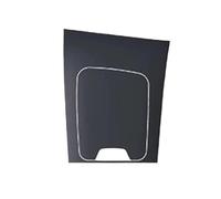 NKURTPC Couvercle de Panneau en Silicone pour Console Centrale Convient pour GLC 300 2023 - 2025, Cadre de Garniture, Accessoires d'intérieur Moulages Intérieurs(Black)