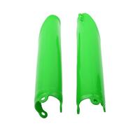 NKURTPC Couvercle d'étrier Convient pour Honda CRF CR 125 250 450 RX RX CRF250 CRF450 CR125 1993-2018 Protection de Fourche Tube de Fourche Avant Cadre de Cadre Protège-étrier Moto(Green)