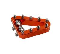 NKURTPC Couvercle d'étrier Convient pour Te FE 17-23 TC125 FC FS 16-22 TC250 TX FX 17-22 125 250 250I 300 300I 350 350S 450 501 Levier de Frein à Pied Protège-étrier Moto(Orange Top)