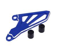 NKURTPC Garde de chaîne Couvercle de pignon Avant, Protecteur de chaîne, Convient pour Honda CR250R CRF250R CRF250X CRF450R(Blue)