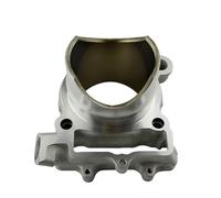 NKURTPC Kit Cylindre Bloc-cylindres de 77 mm, Piston, Segments, Huile, Filtre à Huile et Filtre à Carburant pour Kawasaki KXF250, KX250f et KX250F Ensemble de Culasse(Cylinder)